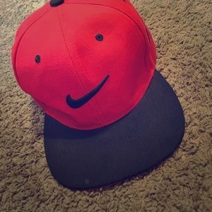 Red Nike hat
